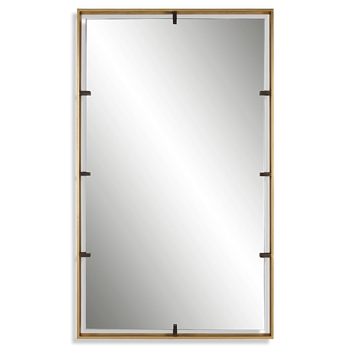 Egon Mirror, Gold – Mirrors by Uttermost | Sutter & Vale
