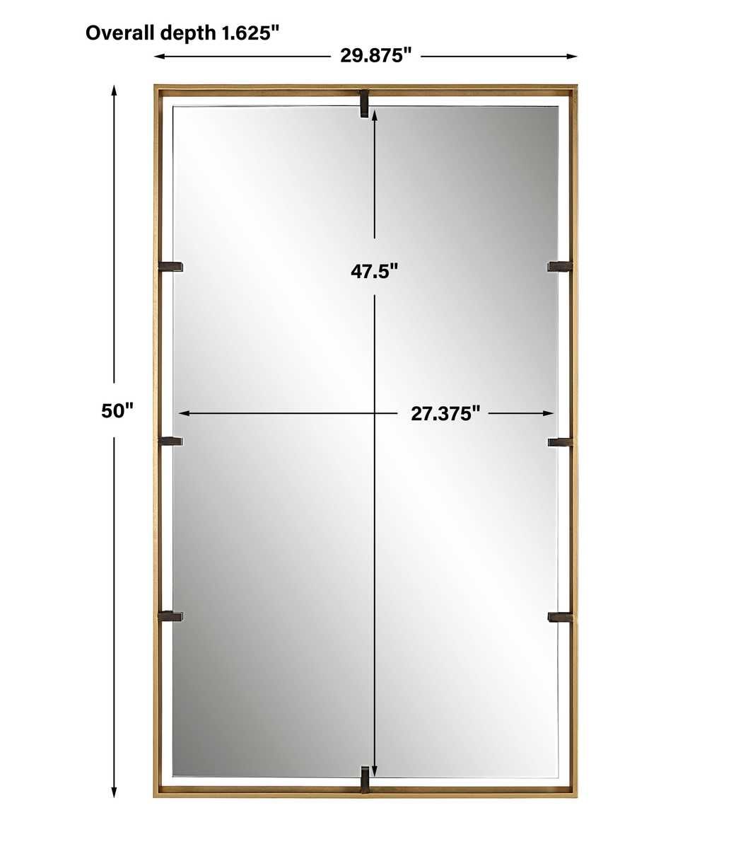 Egon Mirror, Gold – Mirrors by Uttermost | Sutter & Vale