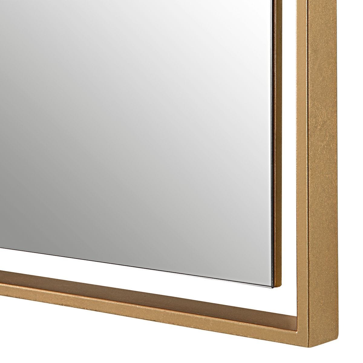 Egon Mirror, Gold – Mirrors by Uttermost | Sutter & Vale