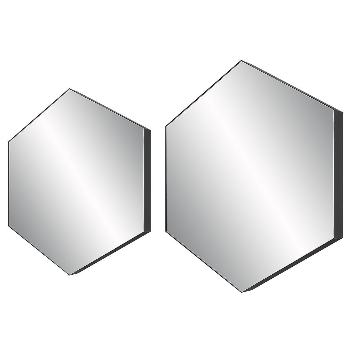 Amaya Hexagon, S/2 – Mirrors by Uttermost | Sutter & Vale