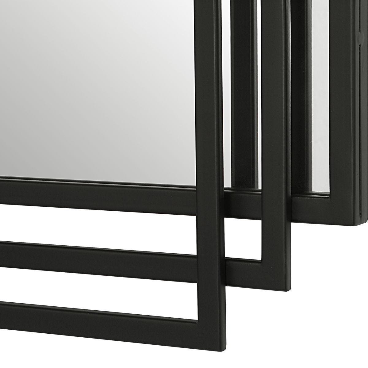 Amherst Mirror, Black – Mirrors by Uttermost | Sutter & Vale