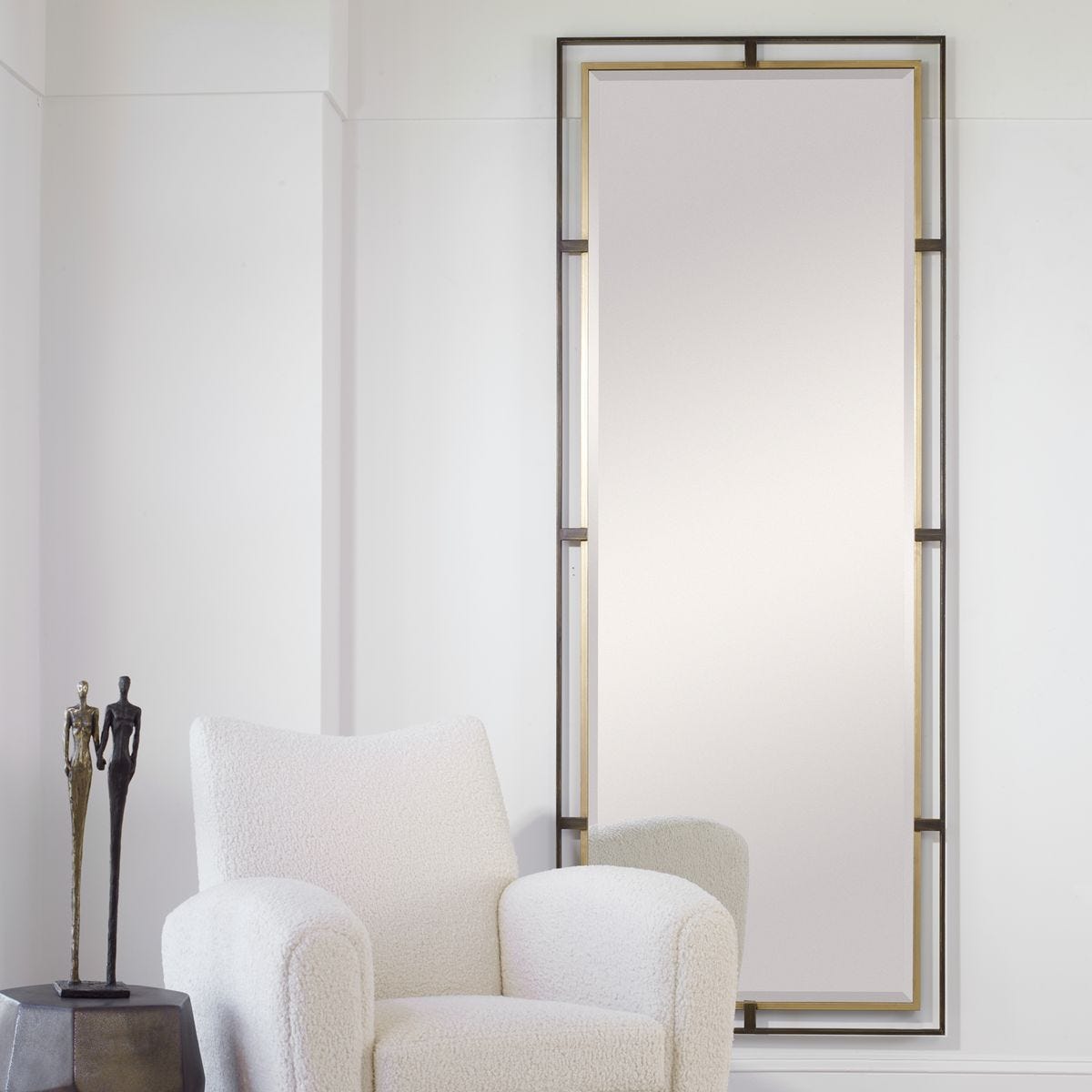 Carrizo Tall Mirror – Mirrors by Uttermost | Sutter & Vale
