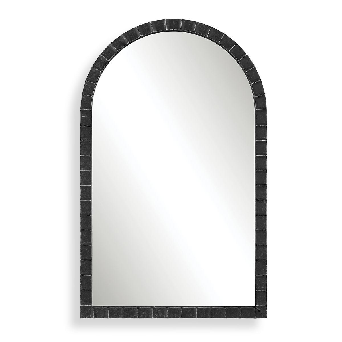Dandridge Arch Mirror, Black – Mirrors by Uttermost | Sutter & Vale