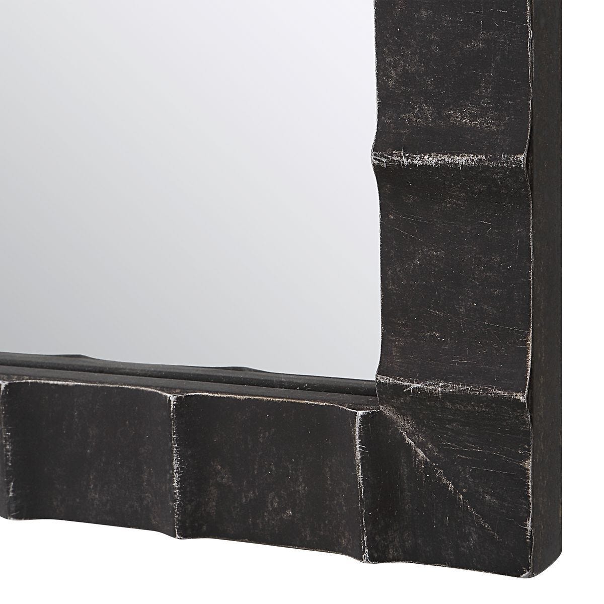 Dandridge Arch Mirror, Black – Mirrors by Uttermost | Sutter & Vale