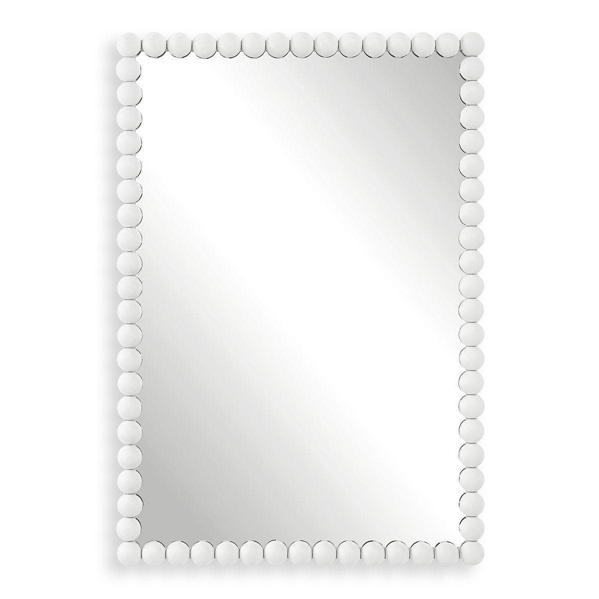 Serna Vanity Mirror, White – Mirrors by Uttermost | Sutter & Vale