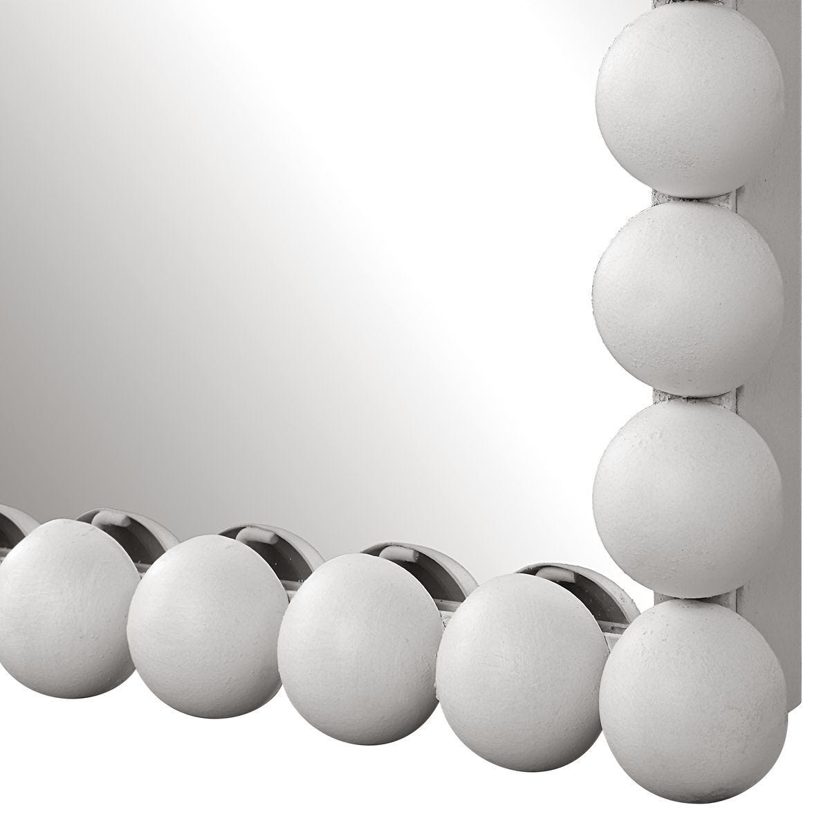Serna Tall Mirror, White – Mirrors by Uttermost | Sutter & Vale