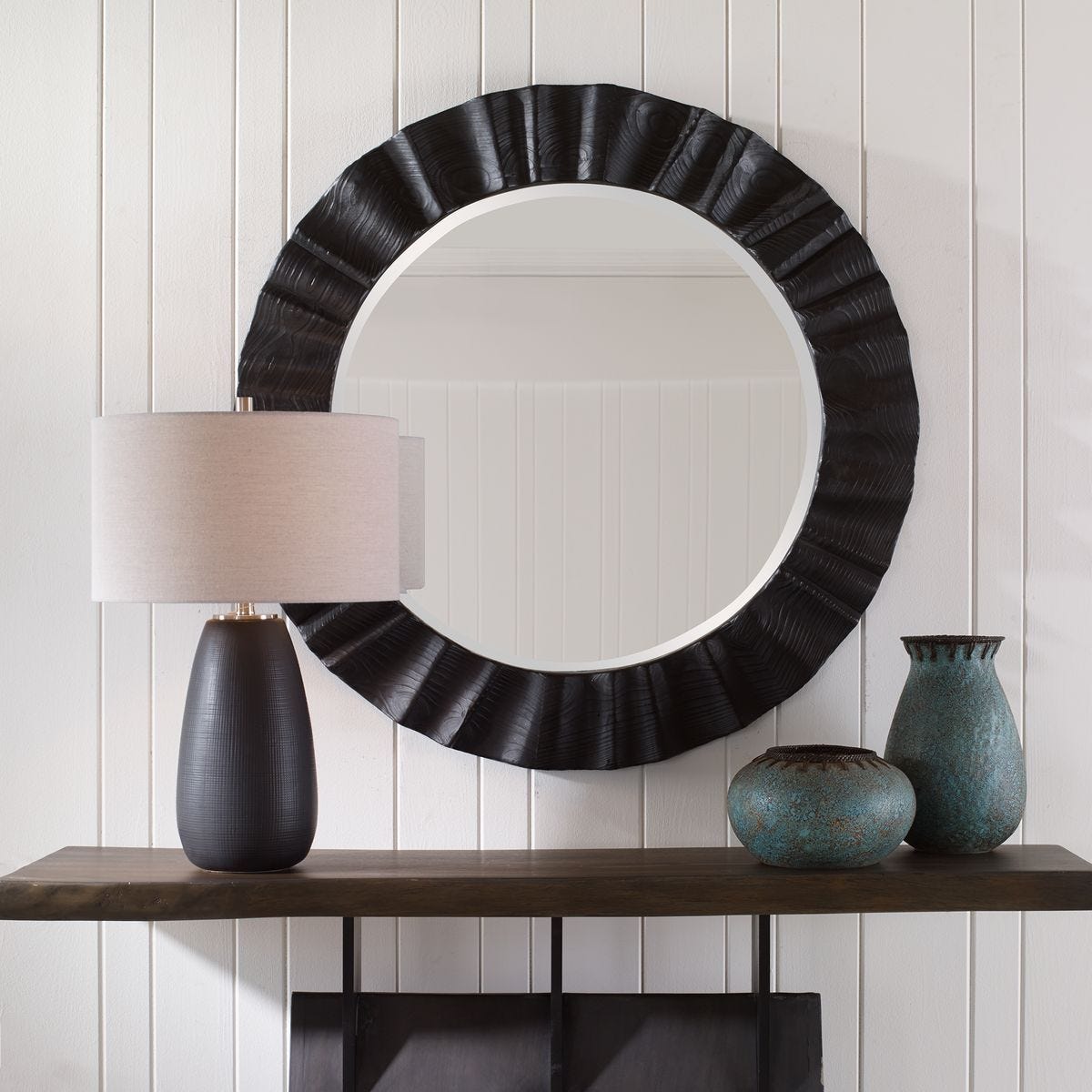 Caribou Round Mirror – Mirrors by Uttermost | Sutter & Vale