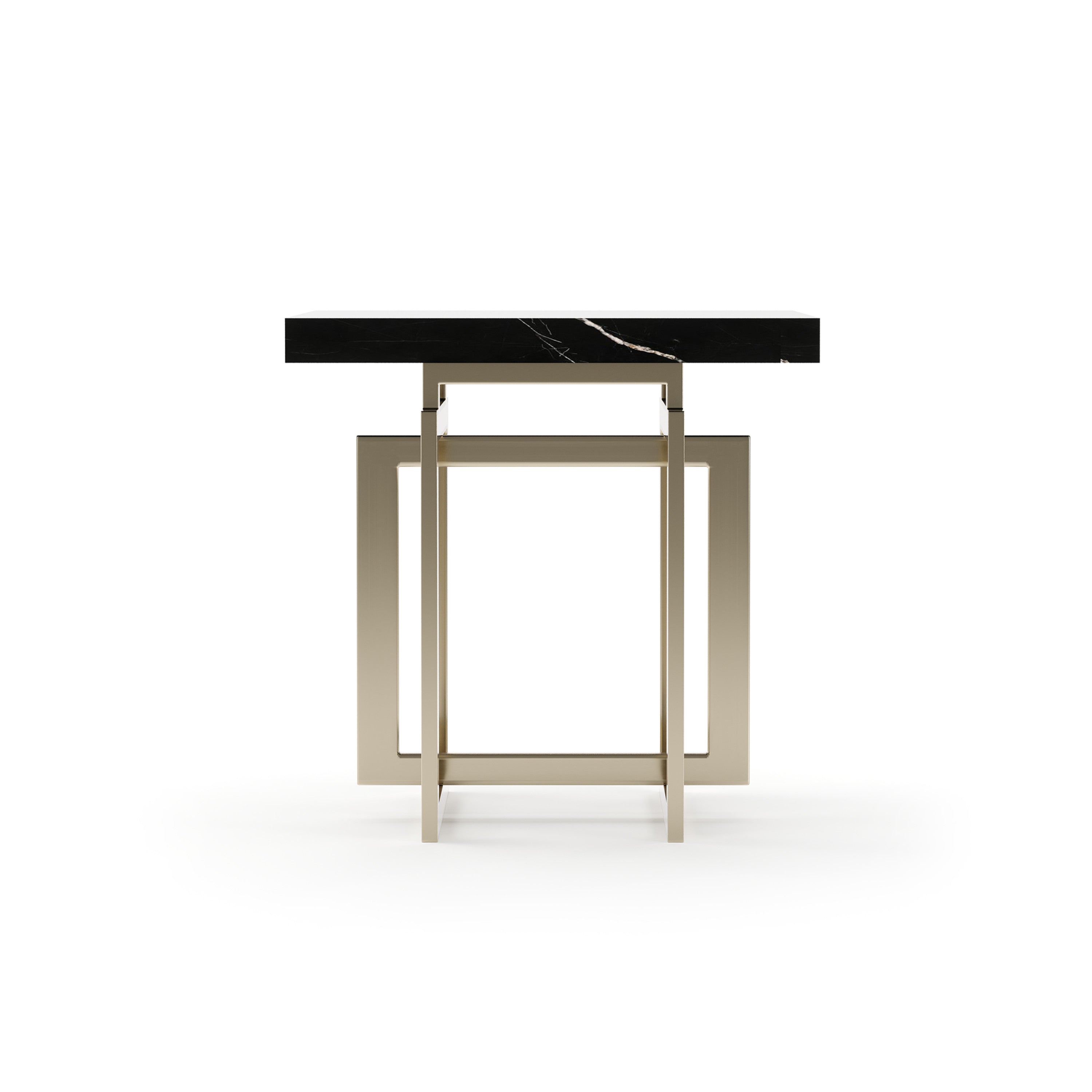 Wish You Were Here Sq Side Tbl Dk – Side & End Tables by Caracole | Sutter & Vale