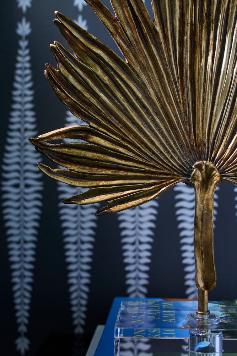 Palm Leaf - Gold (Sm)
