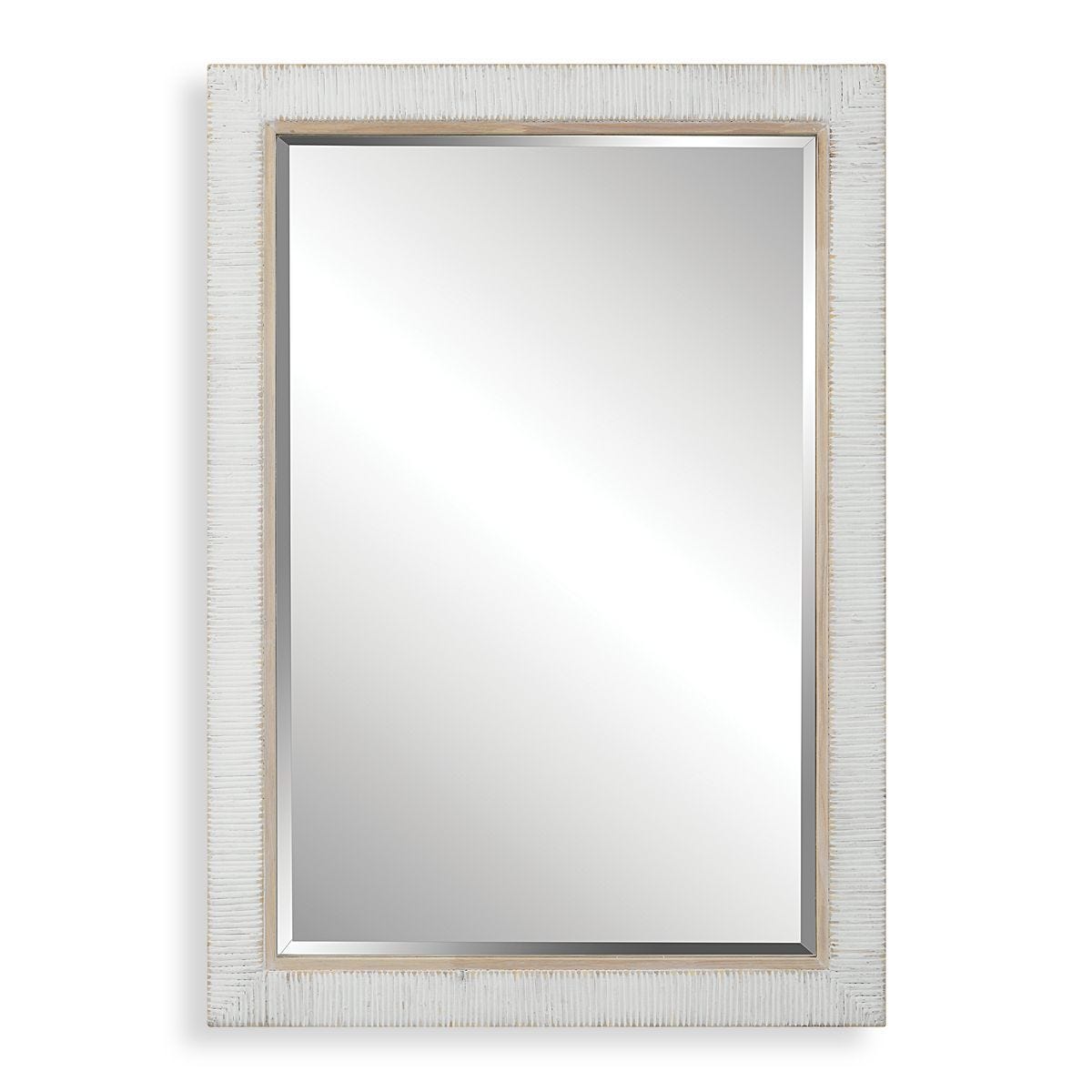 Cape Mirror, Whitewashed – Mirrors by Uttermost | Sutter & Vale
