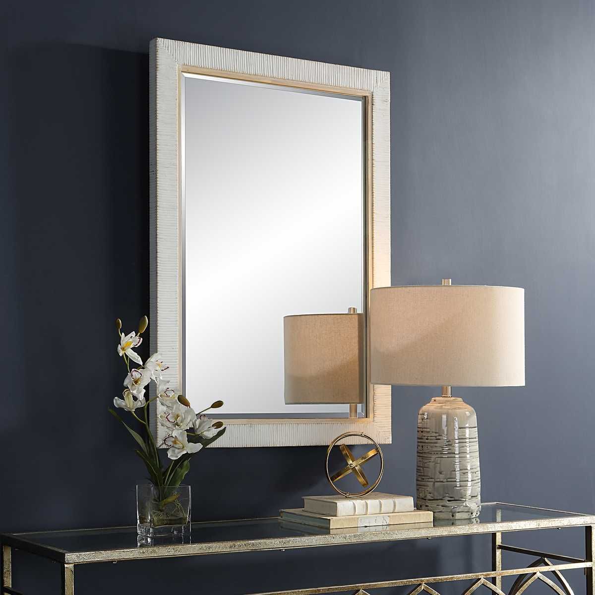 Cape Mirror, Whitewashed – Mirrors by Uttermost | Sutter & Vale