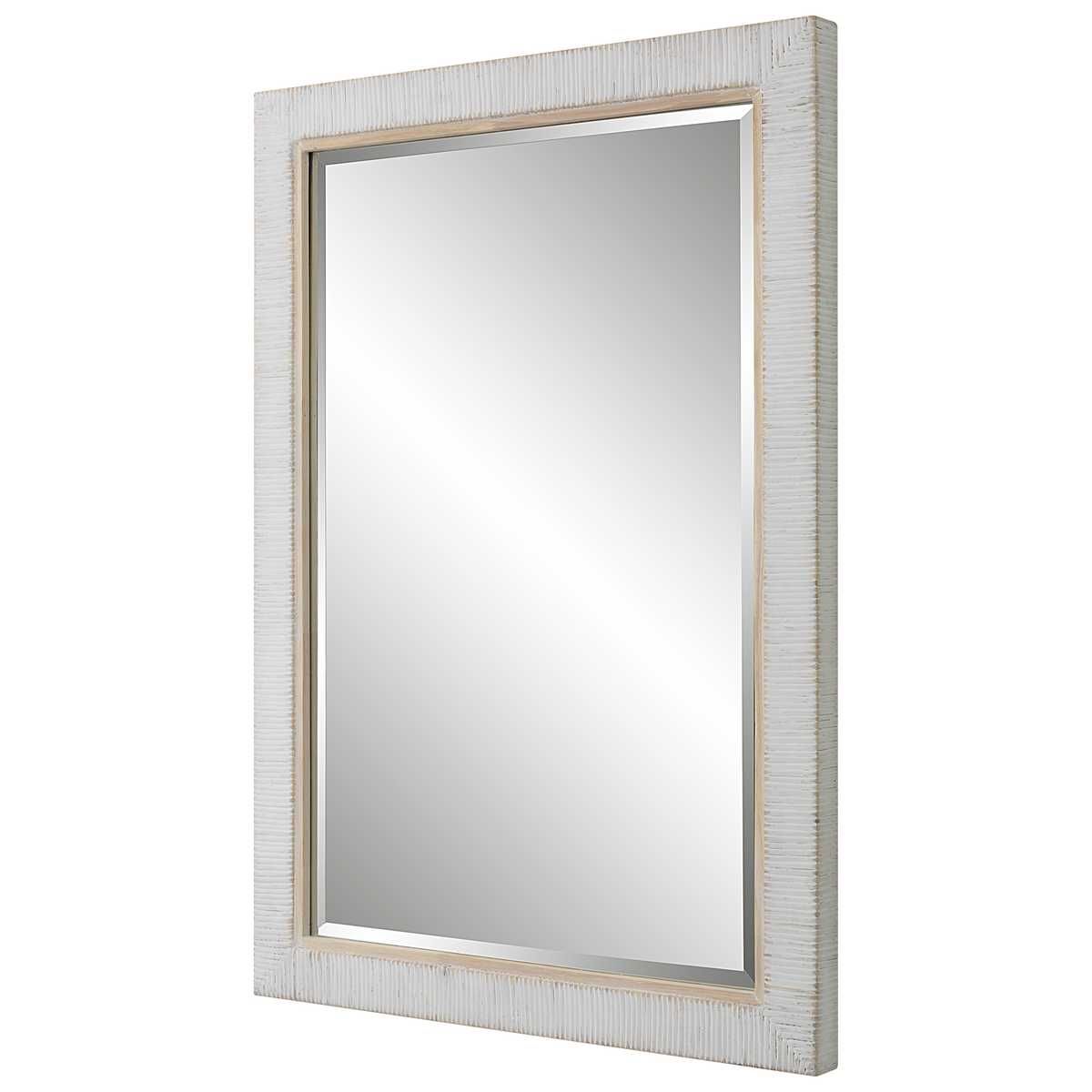 Cape Mirror, Whitewashed – Mirrors by Uttermost | Sutter & Vale