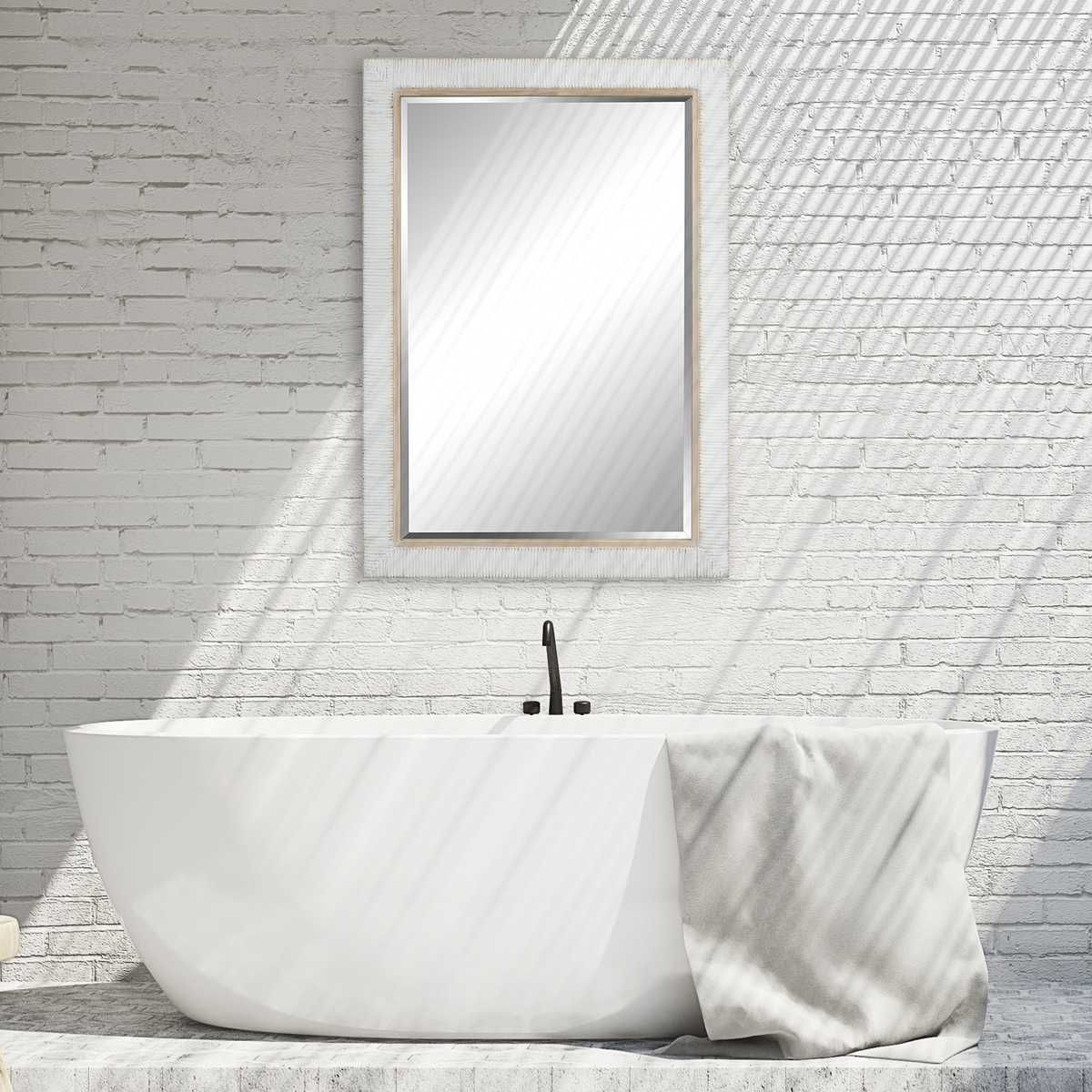 Cape Mirror, Whitewashed – Mirrors by Uttermost | Sutter & Vale