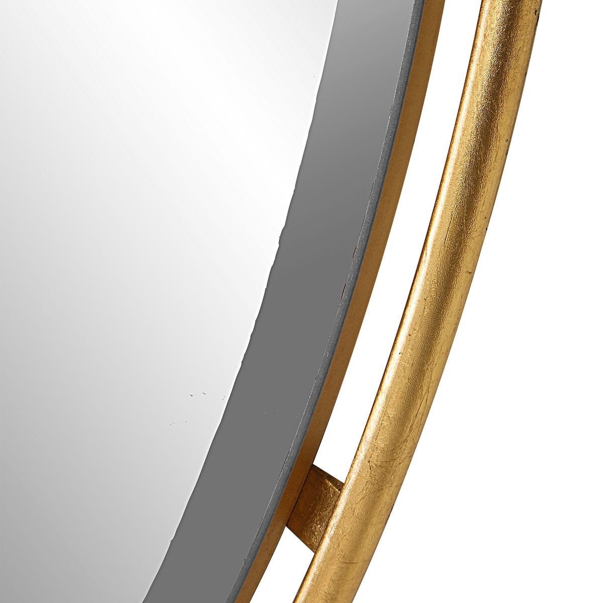 Canillo Round Mirror, Gold – Mirrors by Uttermost | Sutter & Vale