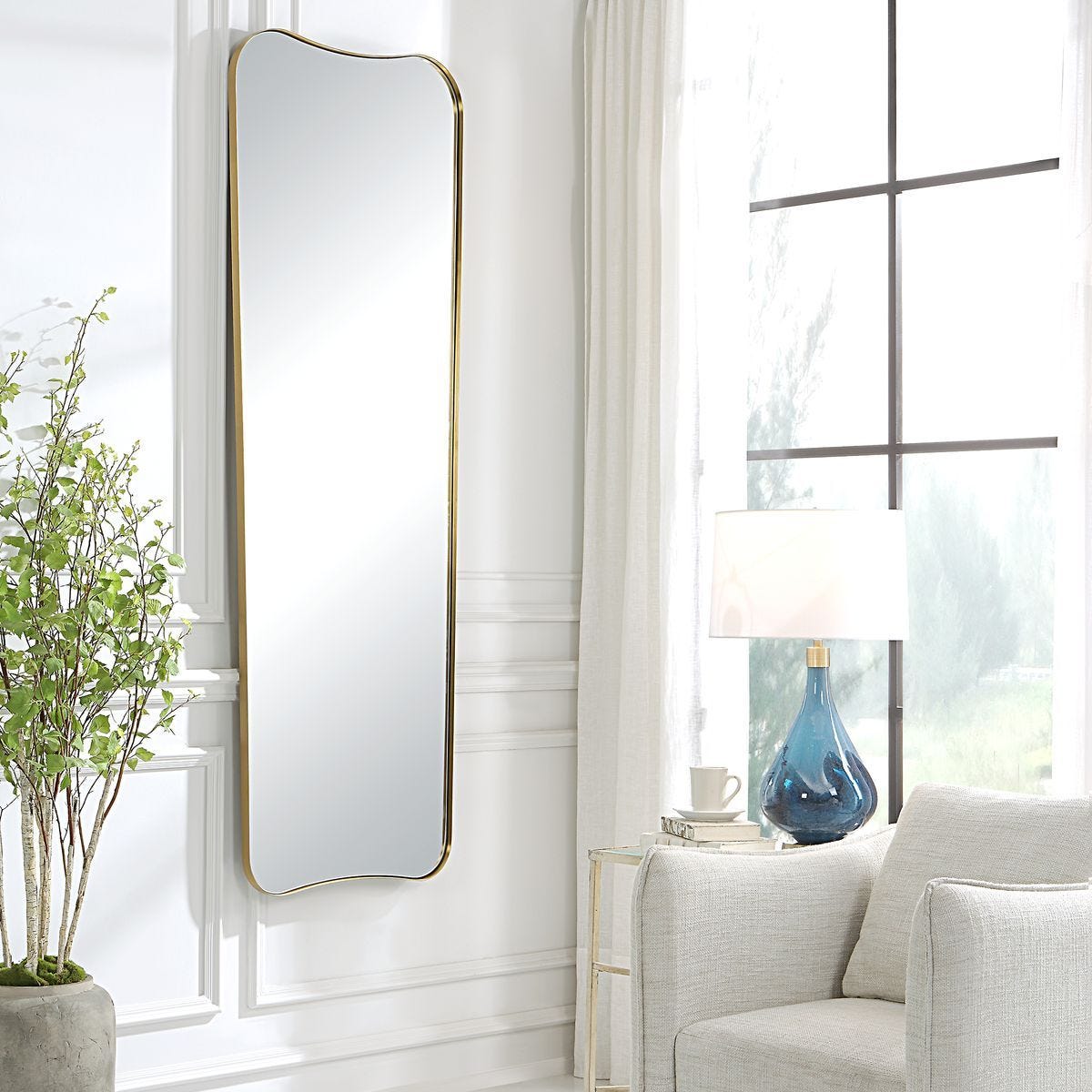 Belvoir Large Mirror – Mirrors by Uttermost | Sutter & Vale