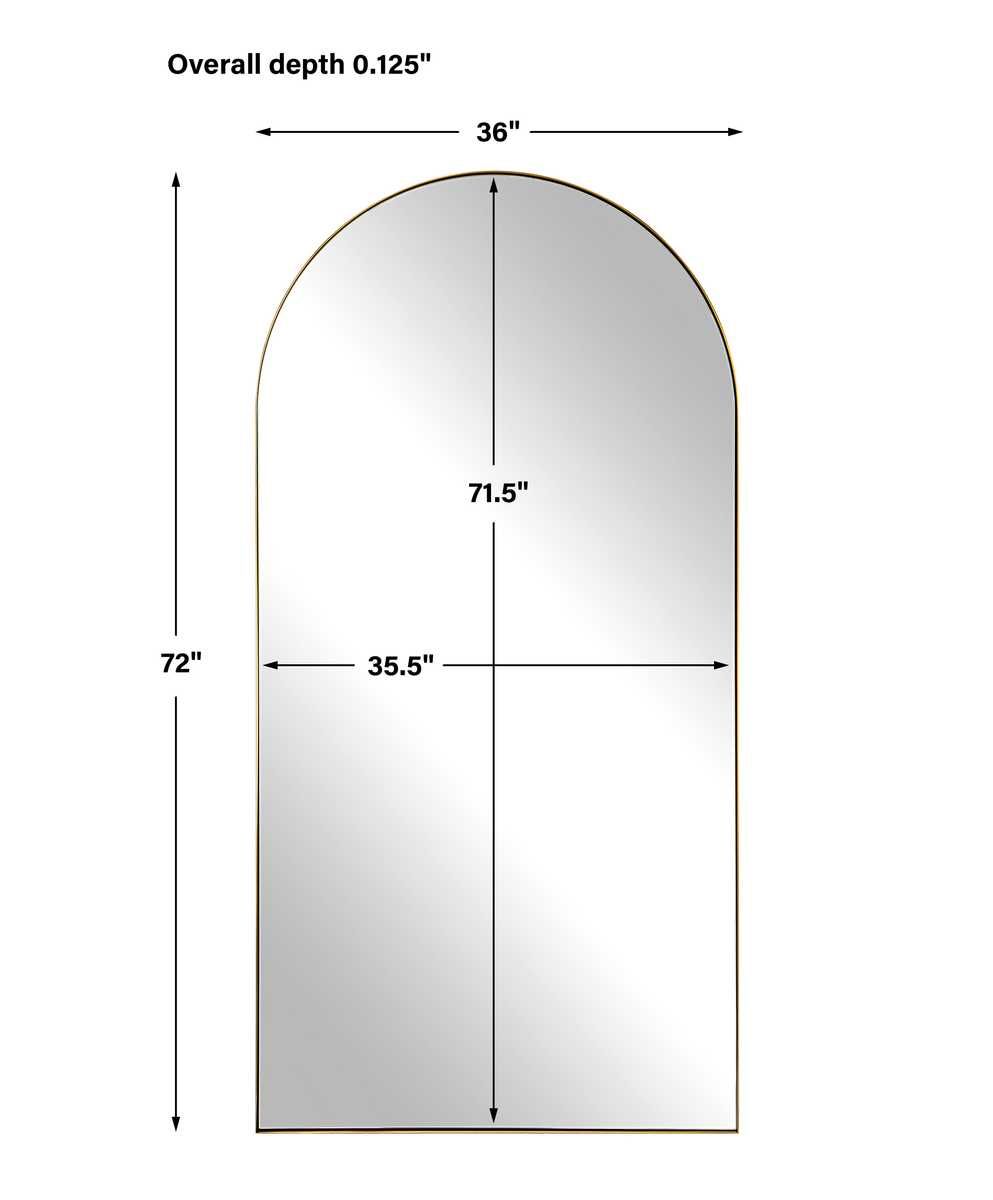 Crosley Arch Mirror – Mirrors by Uttermost | Sutter & Vale