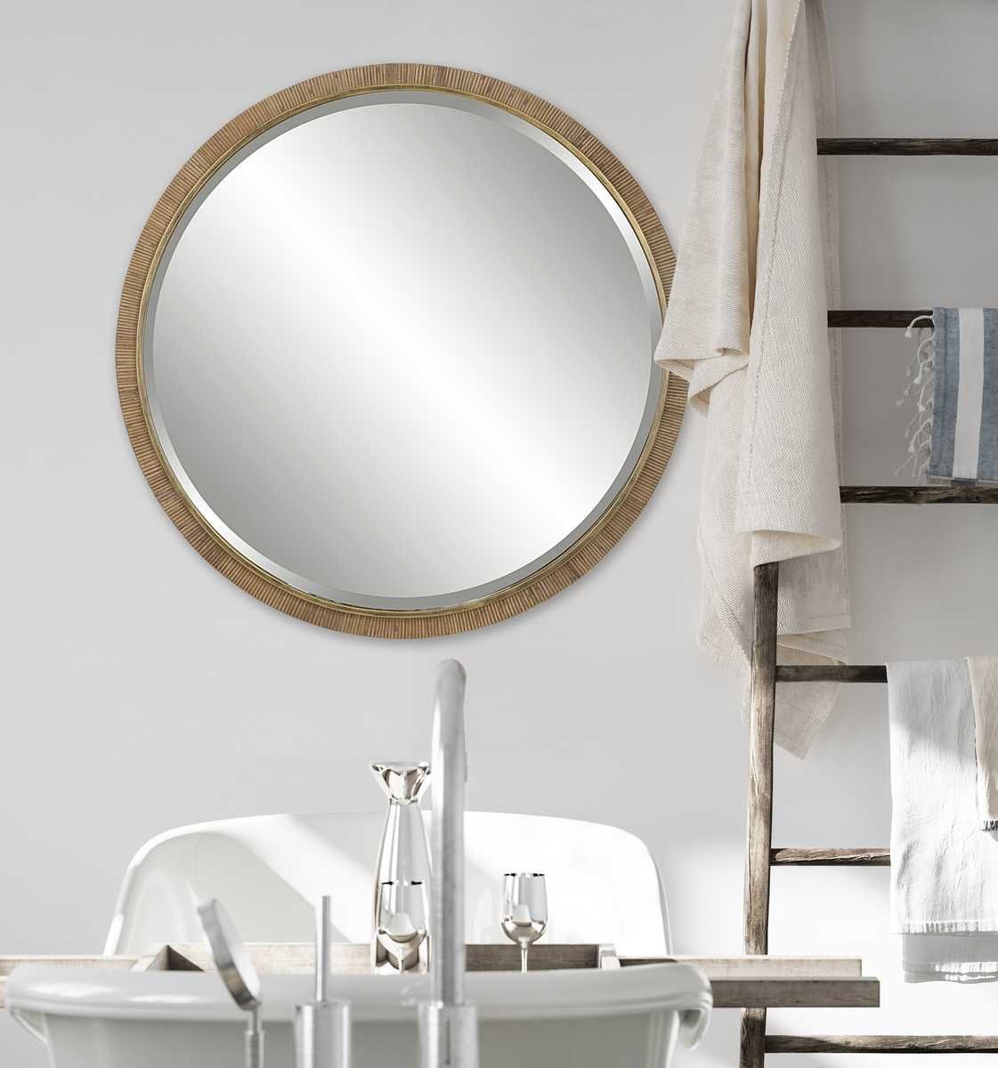 Paradise Round Mirror – Mirrors by Uttermost | Sutter & Vale