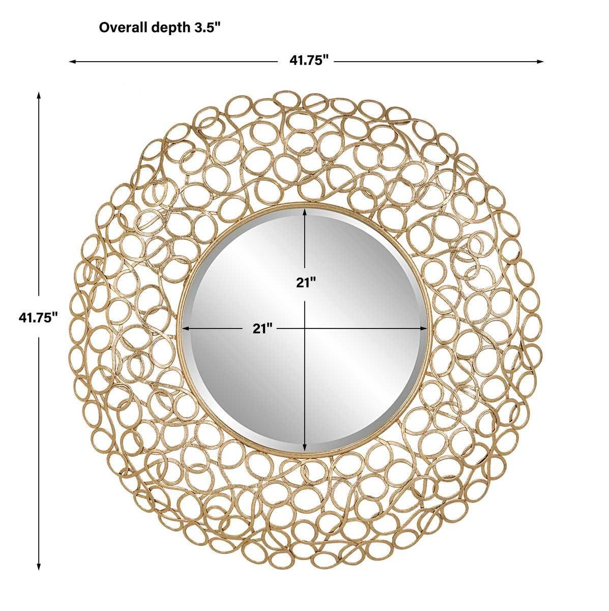 Swirl Round Mirror – Mirrors by Uttermost | Sutter & Vale