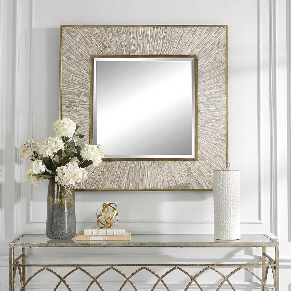 Wharton Square Mirror – Mirrors by Uttermost | Sutter & Vale