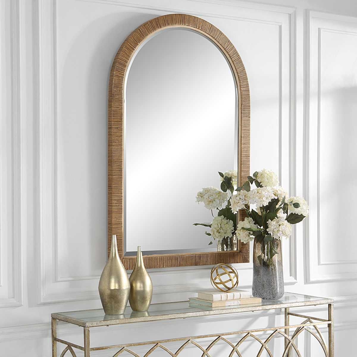Cape Arch Mirror, Natural – Mirrors by Uttermost | Sutter & Vale