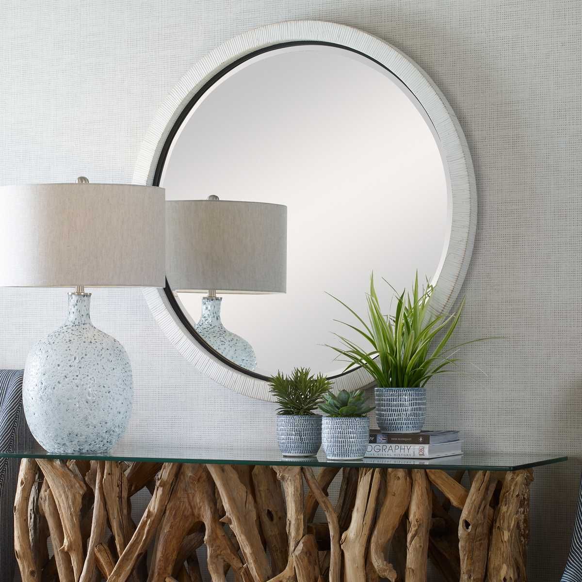 Granada Round Mirror – Mirrors by Uttermost | Sutter & Vale