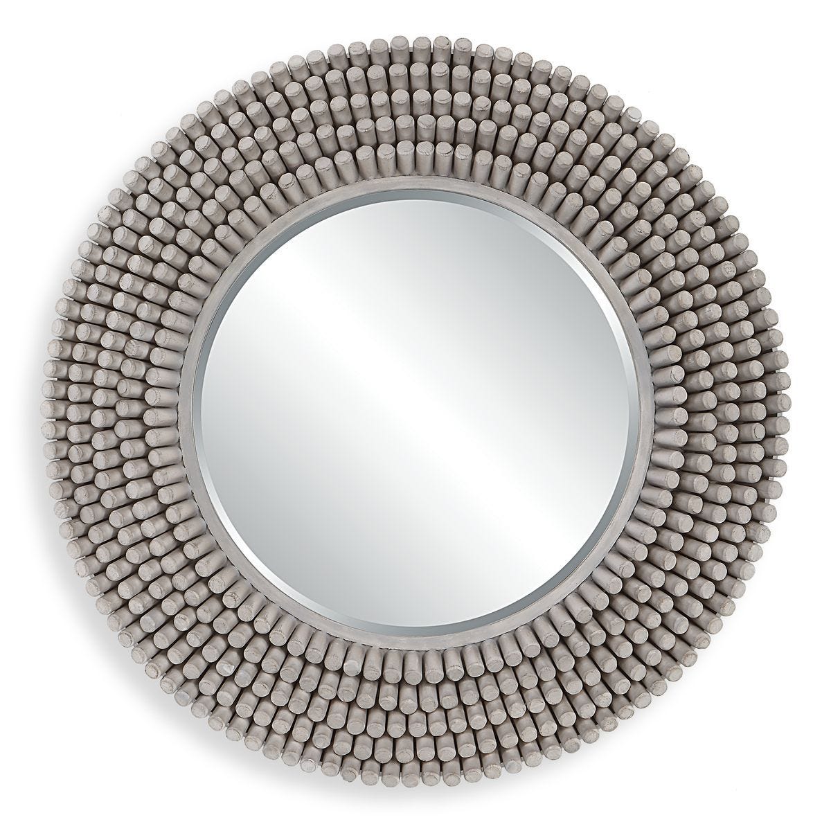 Portside Round Mirror, Gray – Mirrors by Uttermost | Sutter & Vale