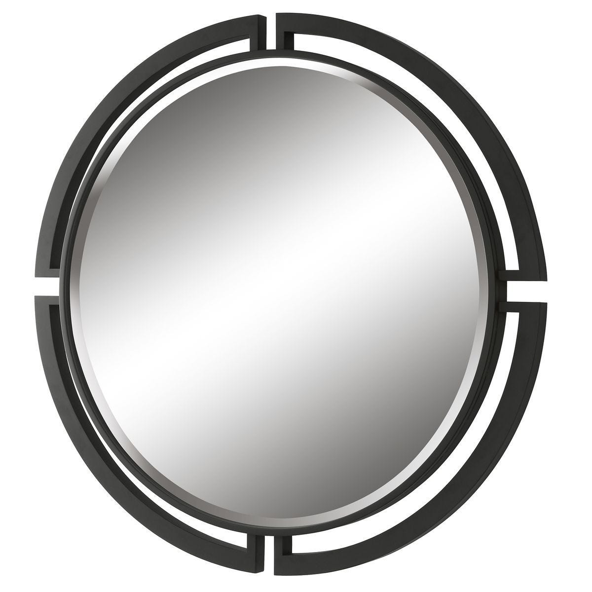 Quadrant Round Mirror – Mirrors by Uttermost | Sutter & Vale