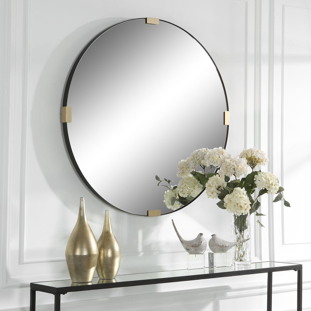 Clip Round Mirror – Mirrors by Uttermost | Sutter & Vale