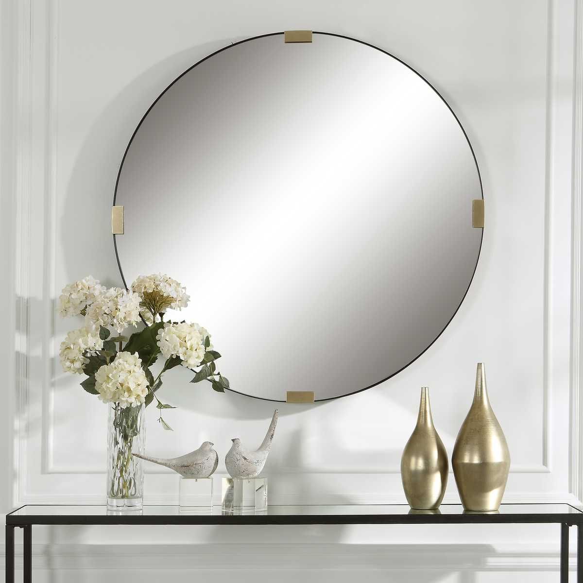 Clip Round Mirror – Mirrors by Uttermost | Sutter & Vale