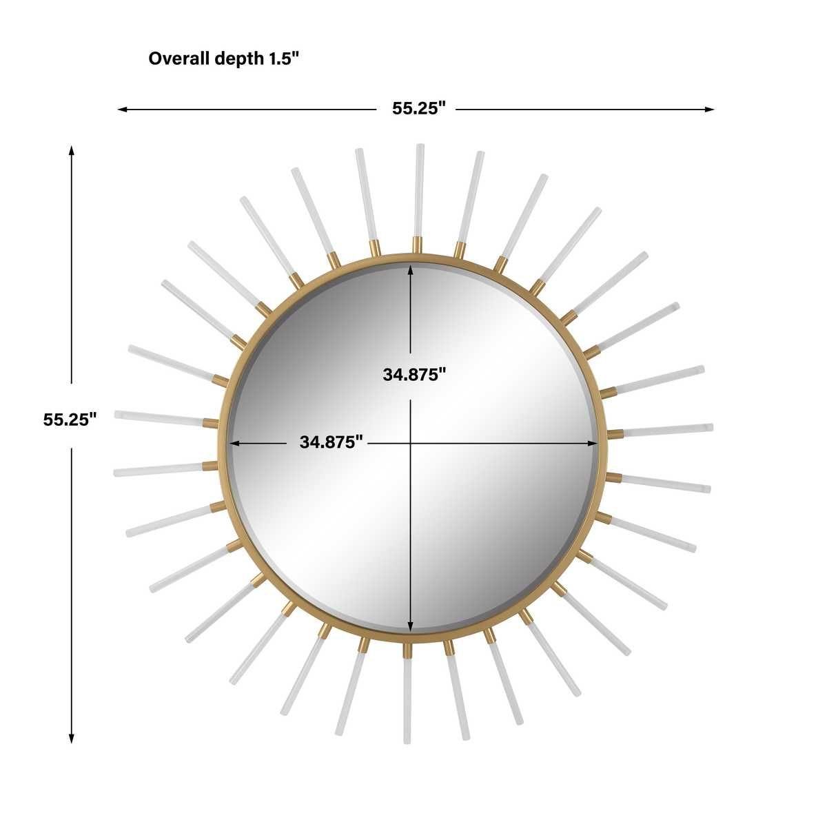 Oracle Round Mirror – Mirrors by Uttermost | Sutter & Vale