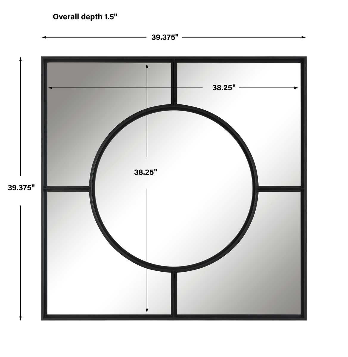 Spurgeon Square Mirror – Mirrors by Uttermost | Sutter & Vale