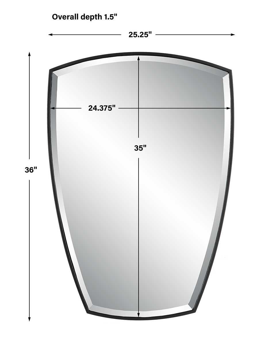 Crest Mirror – Mirrors by Uttermost | Sutter & Vale
