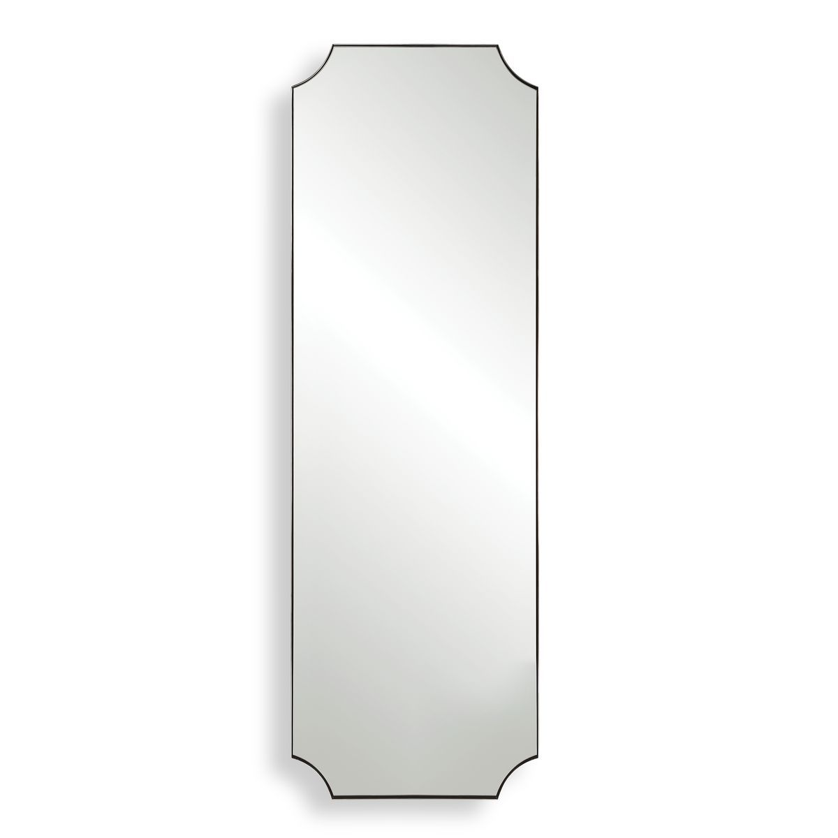 Lennox Tall Mirror, Nickel – Mirrors by Uttermost | Sutter & Vale