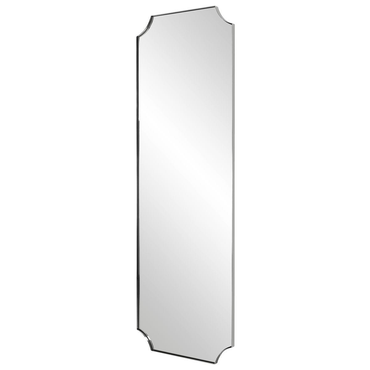 Lennox Tall Mirror, Nickel – Mirrors by Uttermost | Sutter & Vale