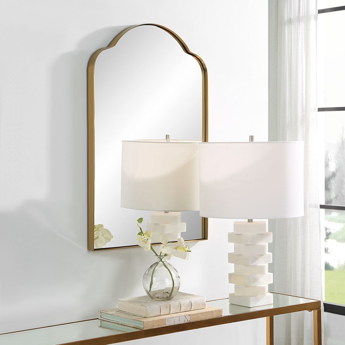 Sidney Arch Mirror – Mirrors by Uttermost | Sutter & Vale