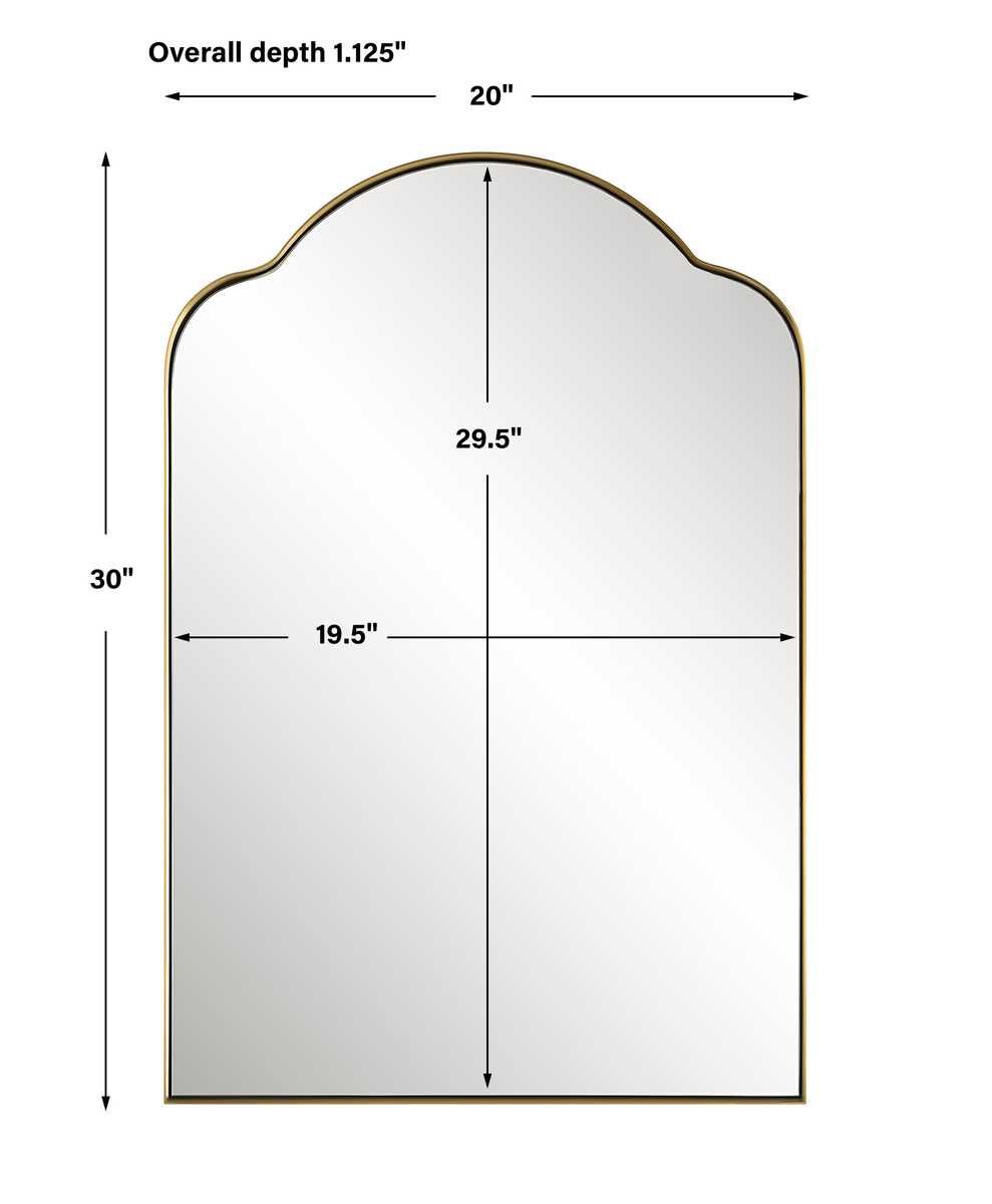 Sidney Arch Mirror – Mirrors by Uttermost | Sutter & Vale
