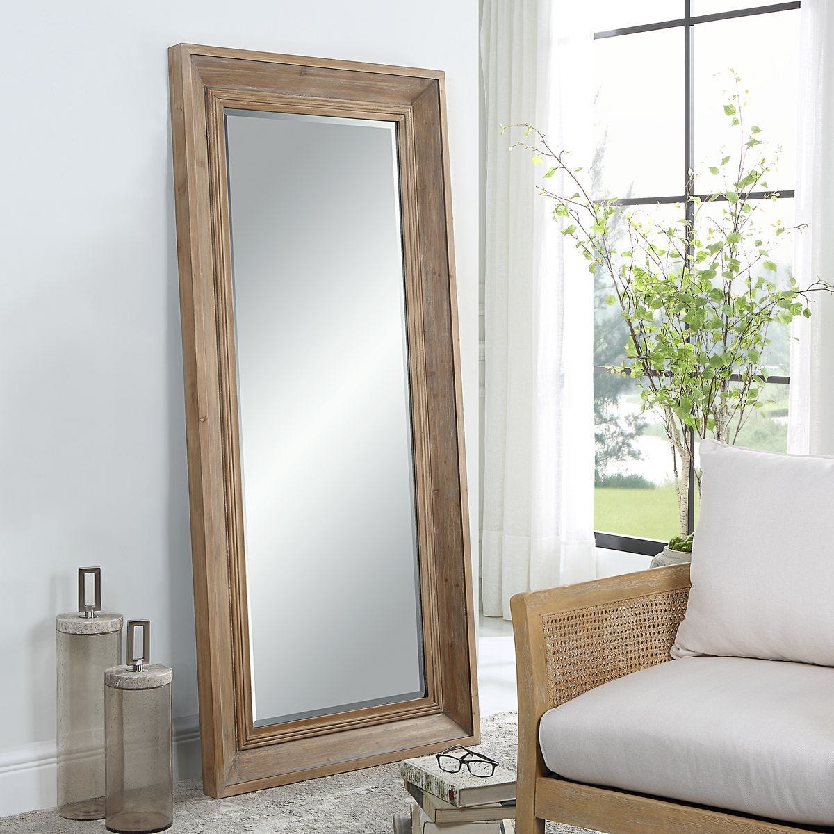 Missoula Mirror, Natural – Mirrors by Uttermost | Sutter & Vale