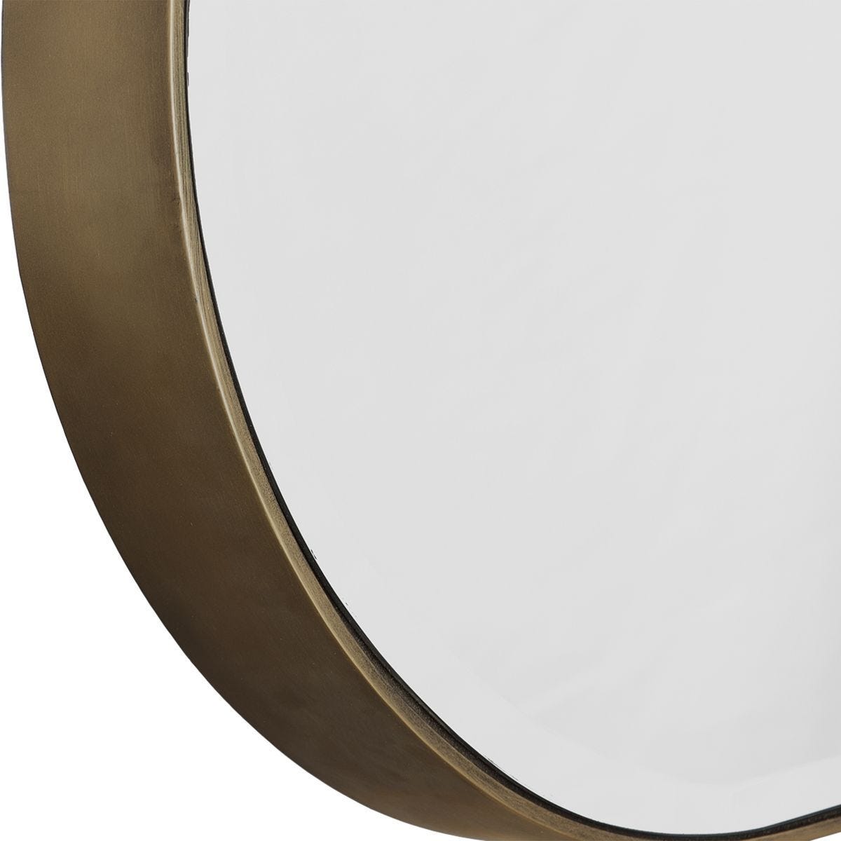 Lago Oval Mirror, Gold – Mirrors by Uttermost | Sutter & Vale