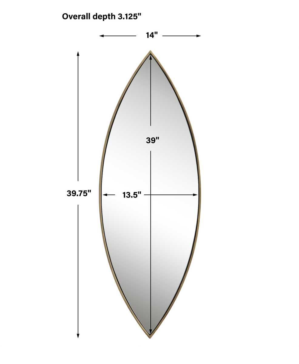 Ellipse Mirror, Gold – Mirrors by Uttermost | Sutter & Vale