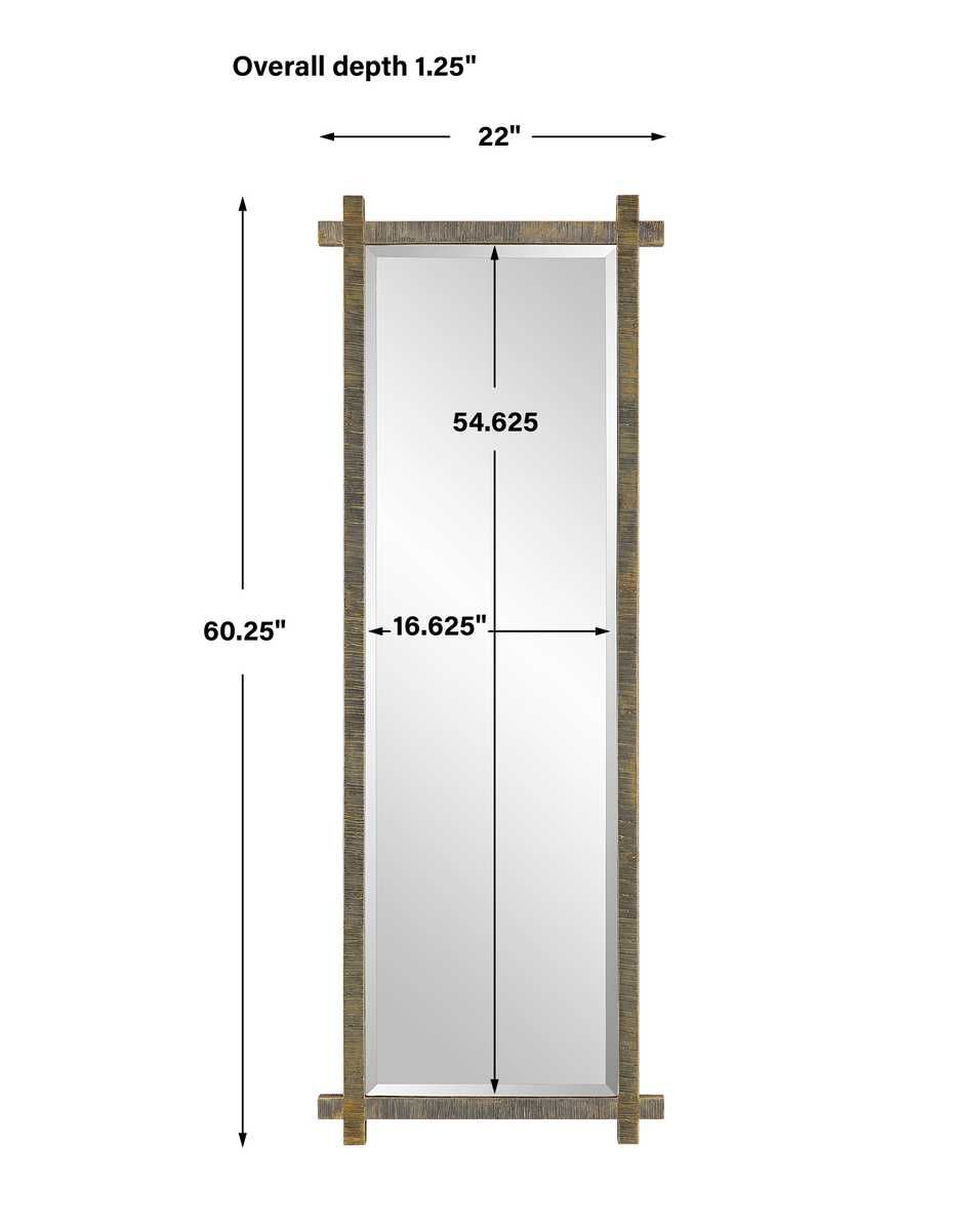 Abanu Tall Mirror – Mirrors by Uttermost | Sutter & Vale