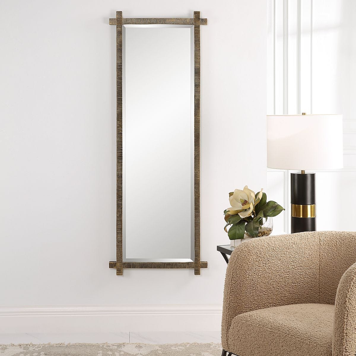 Abanu Tall Mirror – Mirrors by Uttermost | Sutter & Vale