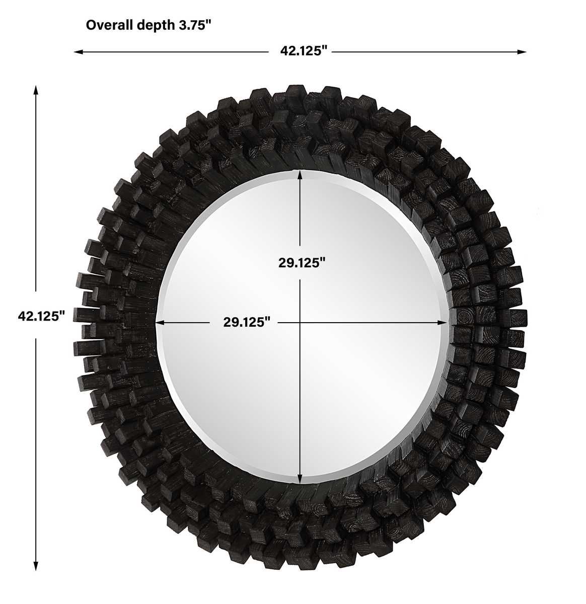 Circle of Piers Round Mirror – Mirrors by Uttermost | Sutter & Vale