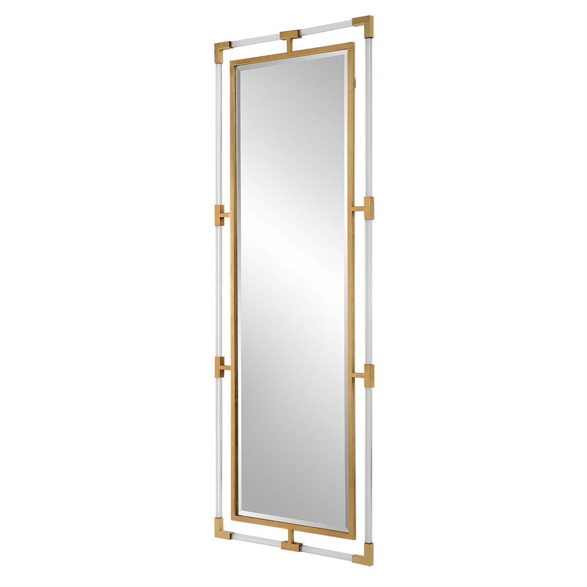 Balkan Tall Mirror, Gold – Mirrors by Uttermost | Sutter & Vale