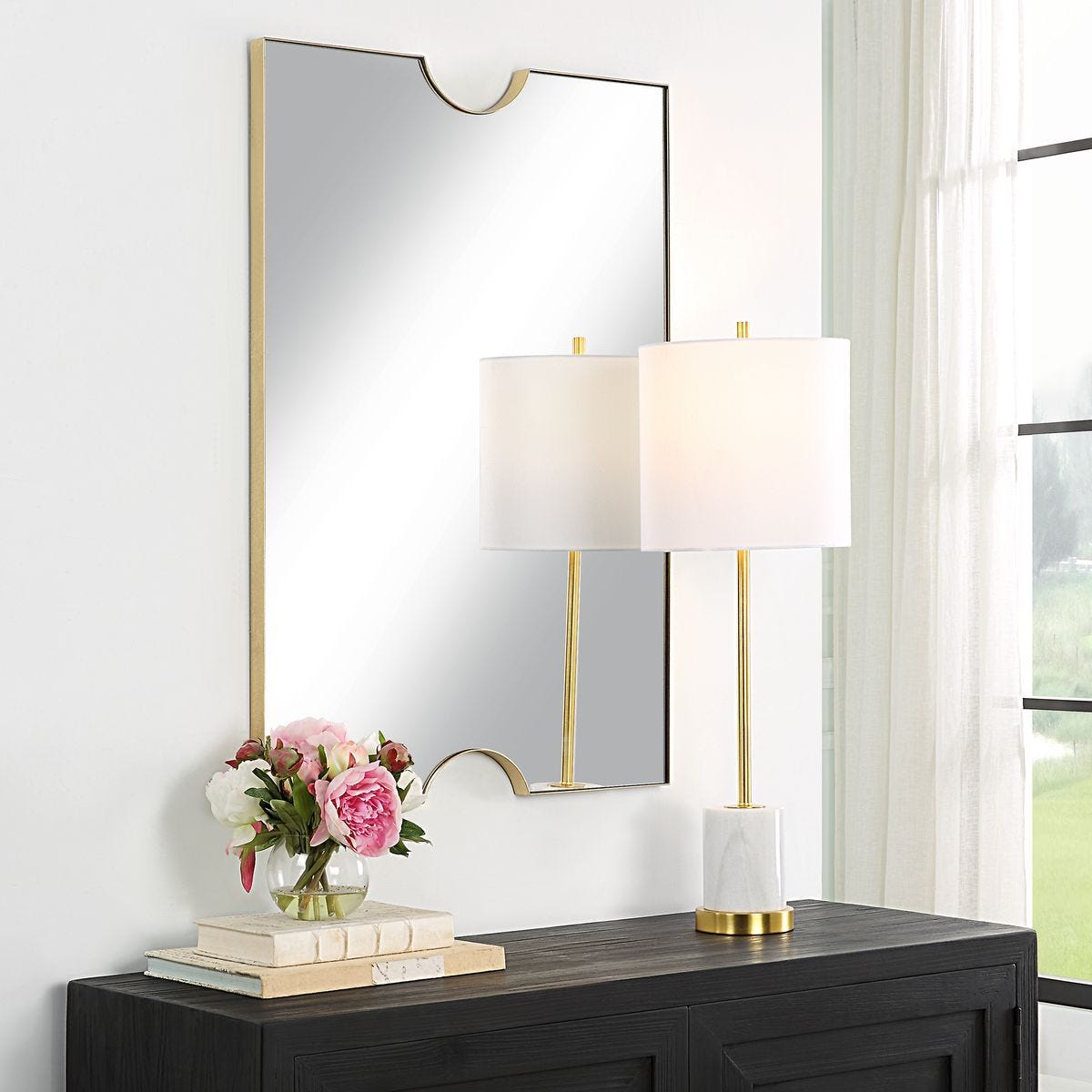 Ticket Vanity Mirror – Mirrors by Uttermost | Sutter & Vale