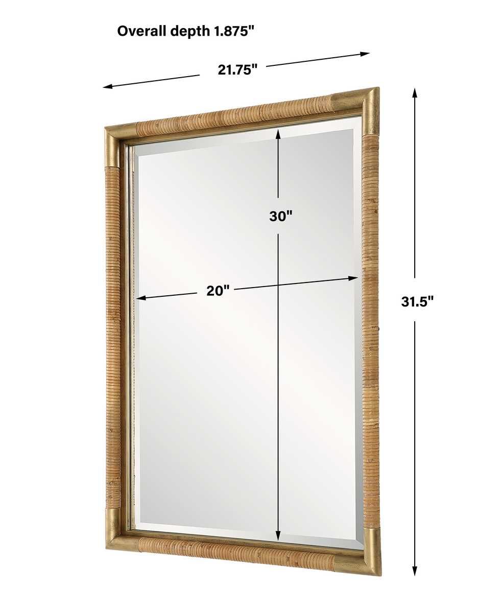 Kampar Vanity Mirror – Mirrors by Uttermost | Sutter & Vale