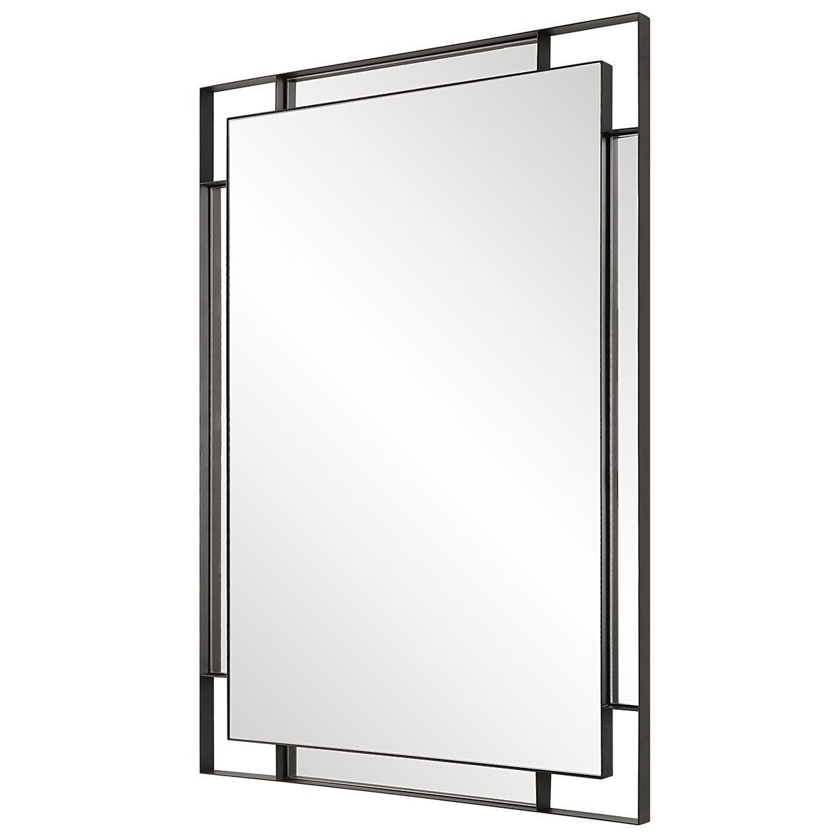 Stellan Mirror, Black – Mirrors by Uttermost | Sutter & Vale