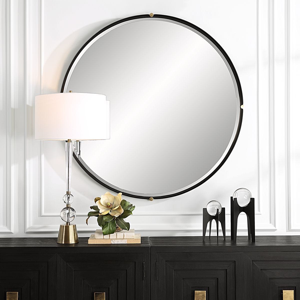 Bonded Round Mirror – Mirrors by Uttermost | Sutter & Vale