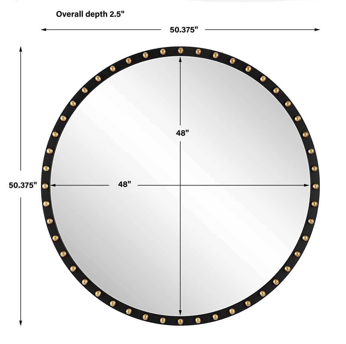 Sele Round Mirror – Mirrors by Uttermost | Sutter & Vale