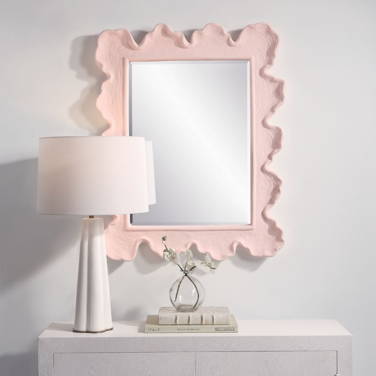Sea Coral Mirror, Pink – Mirrors by Uttermost | Sutter & Vale
