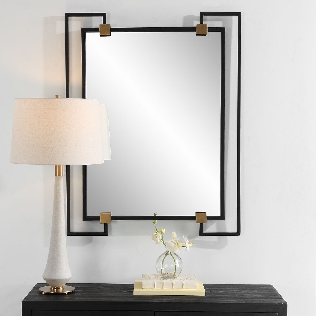 Ivey Rectangle Mirror – Mirrors by Uttermost | Sutter & Vale